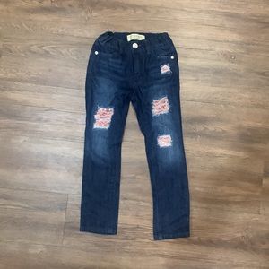 Goes GUESS Distressed Sparkle Jeans
